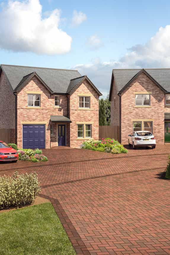 The Grange is a stunning, high quality development of 2, 3, 4 and 5 bedroom properties, impeccably finished to a high specification, with generously proportioned interiors.