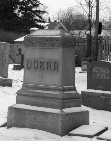 STOP 29 - (Lot 172) C. H. Doerr (1868-1941) Mr. Doerr founded the Dare Foods Limited in 1892 in a small plant at the corner of Weber and Breithaupt Streets.