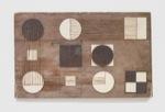 Sin título (Untitled), 1954 Mixed media and twine on wood 18 1/8 x 28 3/4 inches 46 x 73 cm Signed and