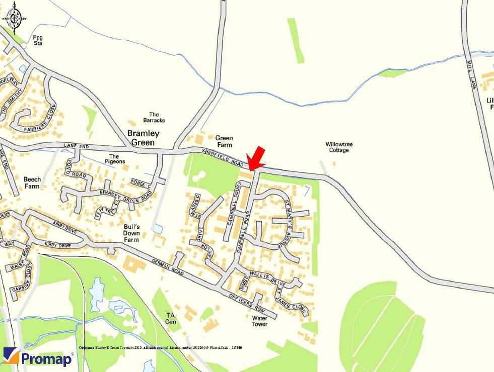 The Park is within walking distance from Bramley (Hants) Railway Station on the Basingstoke to Reading main line with hourly train services to London Waterloo in 1 hour 15 minutes.