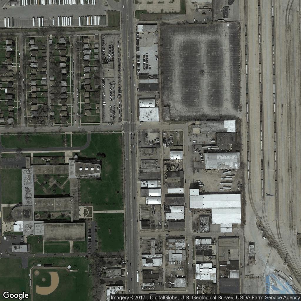 Aerial Map Industrial Building INDUSTRIAL BUILDING 7711