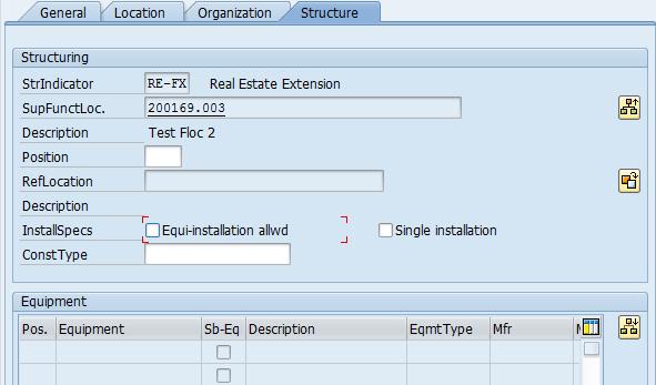 9. Click save to create the Building Component: Step-by-Step Instructions. Case C. Land / Infrastructure Component Functional Locations 1.
