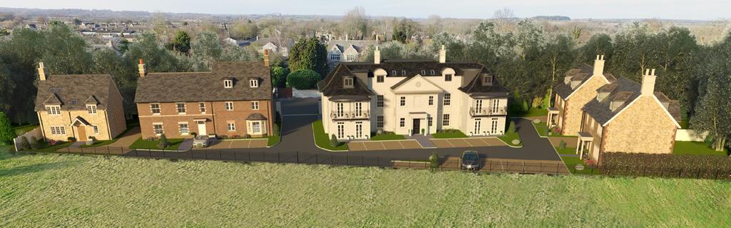 Each of the buildings in this prestigious development are individually designed to take into account the elegant architectural history of Eynsham and also the fabulous setting this site enjoys within