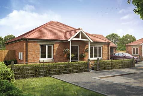 The Sage 2 bedroom bungalow with open-plan liing space If you like a modern, open-plan liing space, then our Sage bungalow is the home for you.