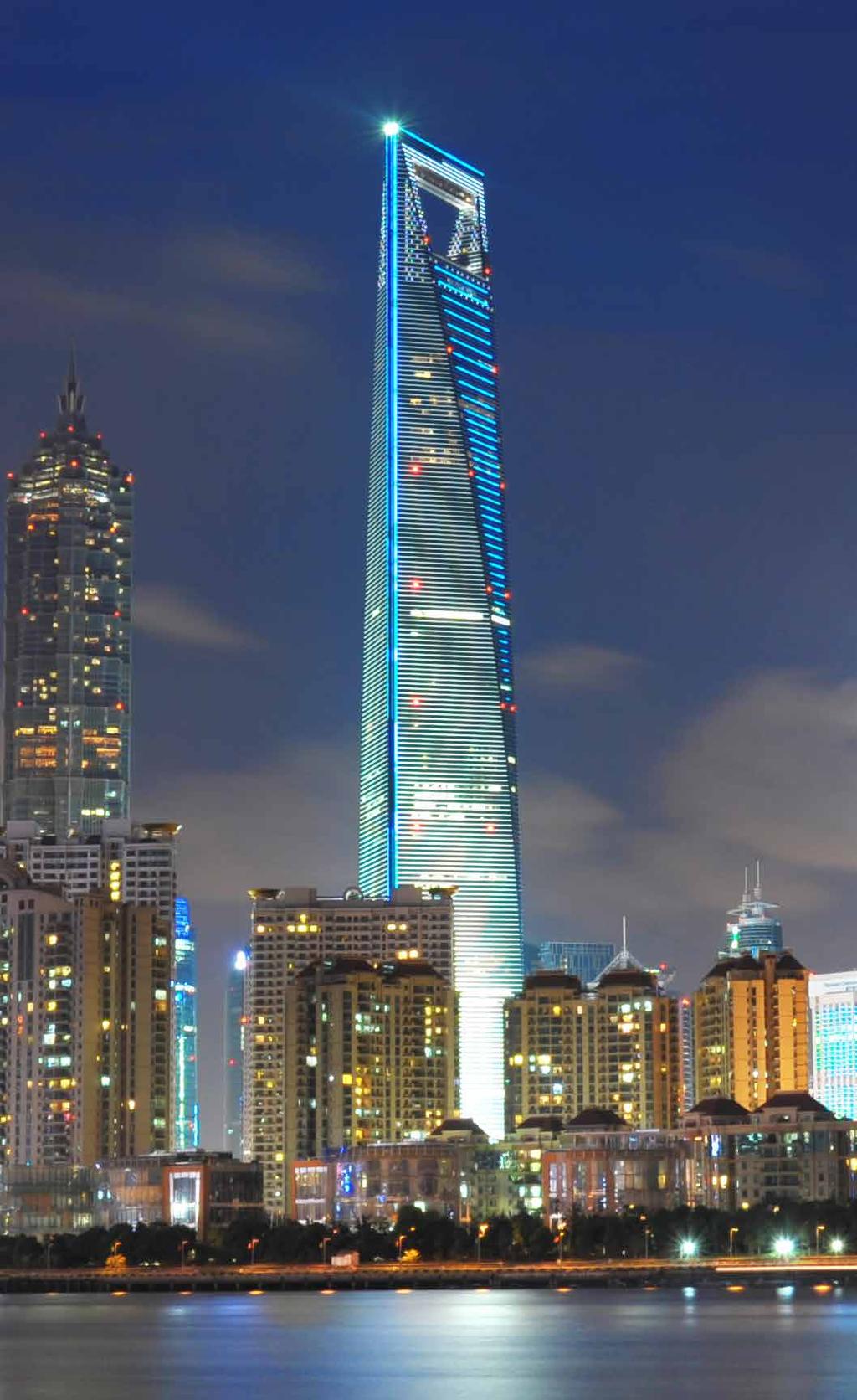 Shanghai World Financial Center Shanghai Tower Given the task of creating a building that would symbolize Shanghai s emergence as a global capital, the architect, William Pedersen, chose to make a