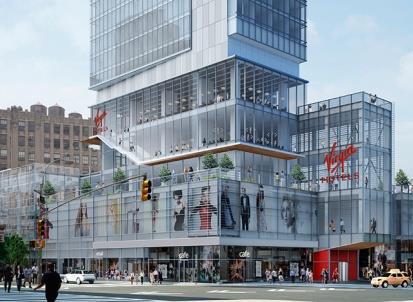 NoMad's Virgin Hotel Will Be a Slim, Glassy, Cantilevered Mall Thursday, January 22, 2015, by Hana R.