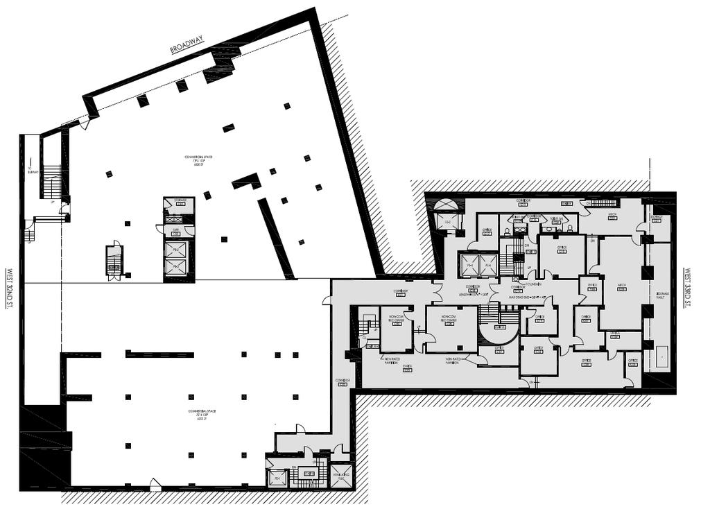 Floor Plans Cellar Floor Plan Space Dimension SF