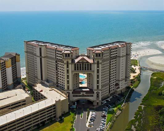 Myrtle Beach has an estimated 460 hotels, with many on the beachfront and approximately 89,000 accommodation units in total.