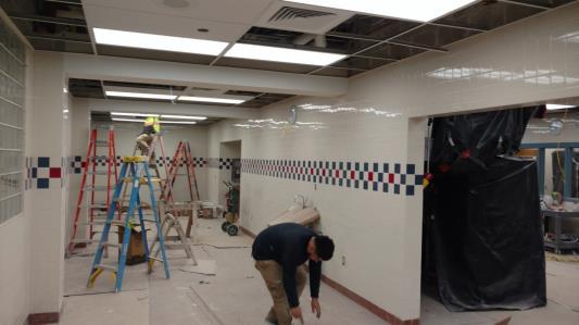 Status 76% Project Scope Renovations and Additions to Cafeteria, Kitchen & Library