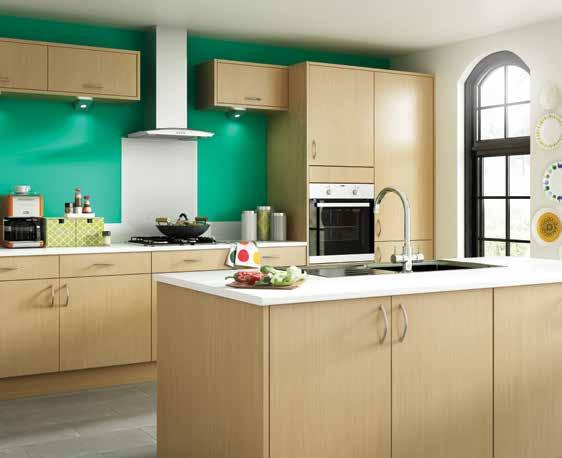 Kitchen ranges The Options family The Options range offers a clean, uncomplicated design that gives value for money without compromising on