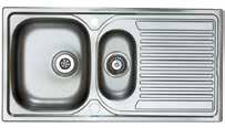 Sinks All our stainless steel sinks are made