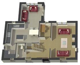 snug kitchen/dining office/ study lounge bedroom 4 bedroom 3