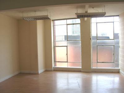 The office accommodation is separated by internally constructed breeze block walls which have