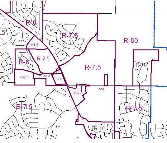 ZONING MAP B2-2 Zoning was formerly CP-2 Zoning - Planned Business Center. B2-2 Zoning is defined as a commercial planned district of a local nature.