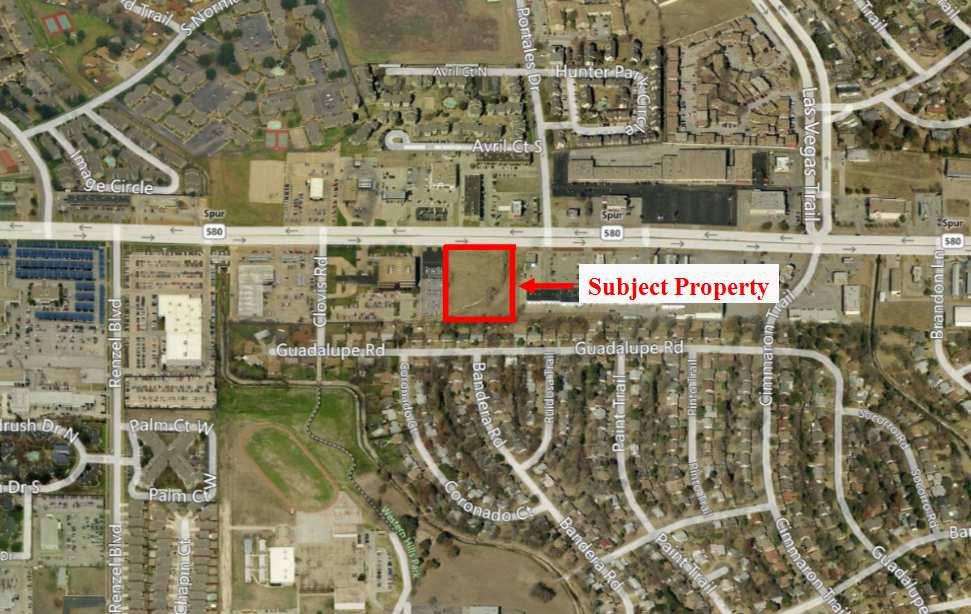 8843 Camp Bowie West Fort Worth, Texas FOR SALE Commercial Development Site FEATURES Location: Between Las Vegas Trail and West Loop 820 on the south
