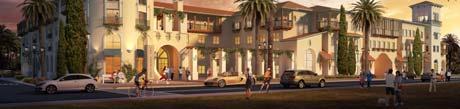 Clara, CA 304 beds/97 units 4-story, Type V Construction 5-level structured parking