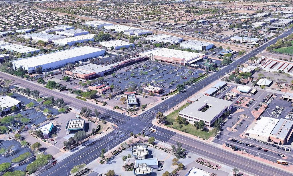SWC WARNER ROAD & KYRENE ROAD TEMPE, AZ 85284 HARD CORNER RETAIL REDEVELOPMENT OPPORTUNITY KYR ENE RO EXCLUSIVELY LISTED BY: