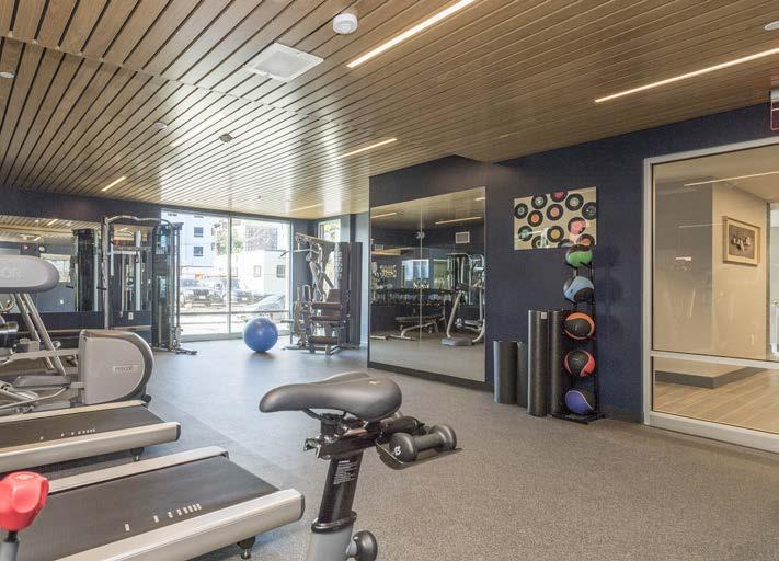 MARKET STRENGTH ON-SITE GYM The Allston/Brighton multi-family market continues to show increased growth.