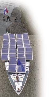 Solarboot Regatta Bau selwer e Solarboot an huel den 25. Juni 2006 op der Solarboot-Regatta um Stauséi deel!