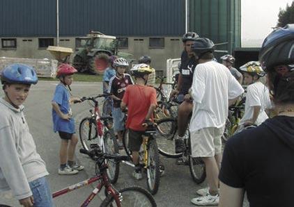 Mountain-Bike-Tour vun 11 bis 13 Joer Sonndes, de 4.