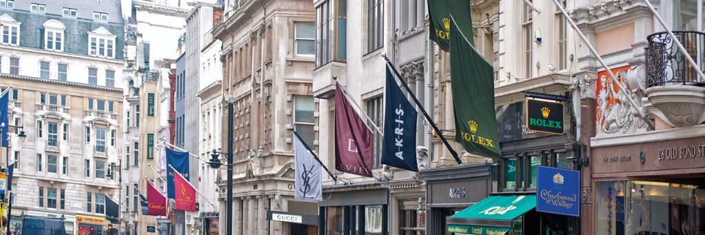 Prestige and distinction From the world s most famous shopping streets to its most selective institutions Residents will be around 20 minutes from Bond Street - the most expensive retail location in