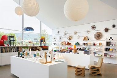 Vitra Design Museum Shop The shop on the ground floor of the VitraHaus offers a diverse range of design objects, home accessories and publications from Vitra, the Vitra Design Museum and other design