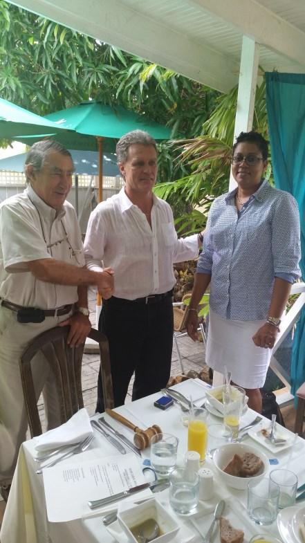 Directors of the Rotary Club of Gros