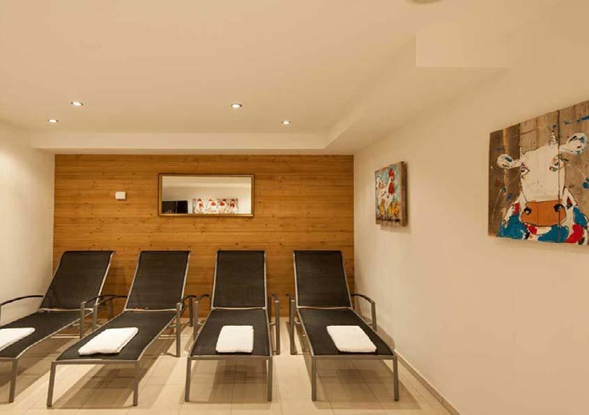 Spa Area Chalet Adler has its own spa and wellness area where you can relax