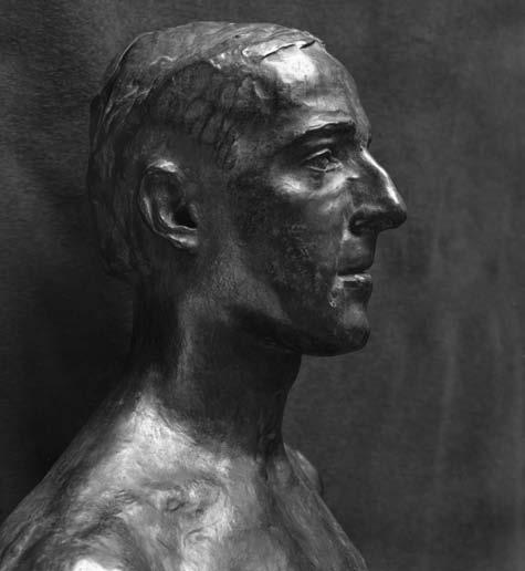 Bust of Lord Howard de Walden, gan Auguste Rodin (1840 1917), c.