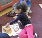We learned about the importance of a strong foundation when we experimented with building with