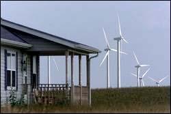 THE BIG QUESTION Does increased income from wind