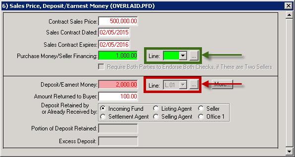 Seller Prceeds These drp-dwns allw the user t send data t a specific CDF line.