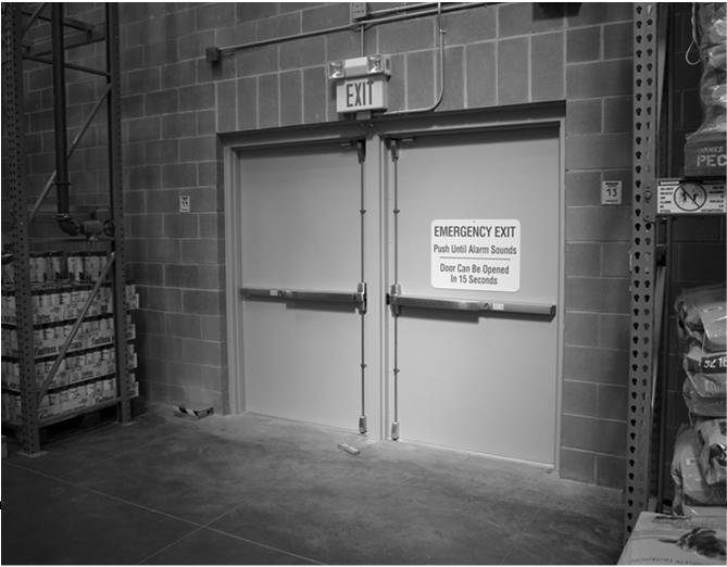 12/11/2017 Panic and Fire Exit Hardware Section 1008.1.10 Panic and Fire Exit Hardware Section 1008.1.10.2 Half door width maximum measured from latch side Extend at least ½ of door width from latch side 125 126 Delayed Egress Locks Section 1008.
