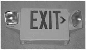 4 Exit signs shall be lighted at all times Lighting by one of the