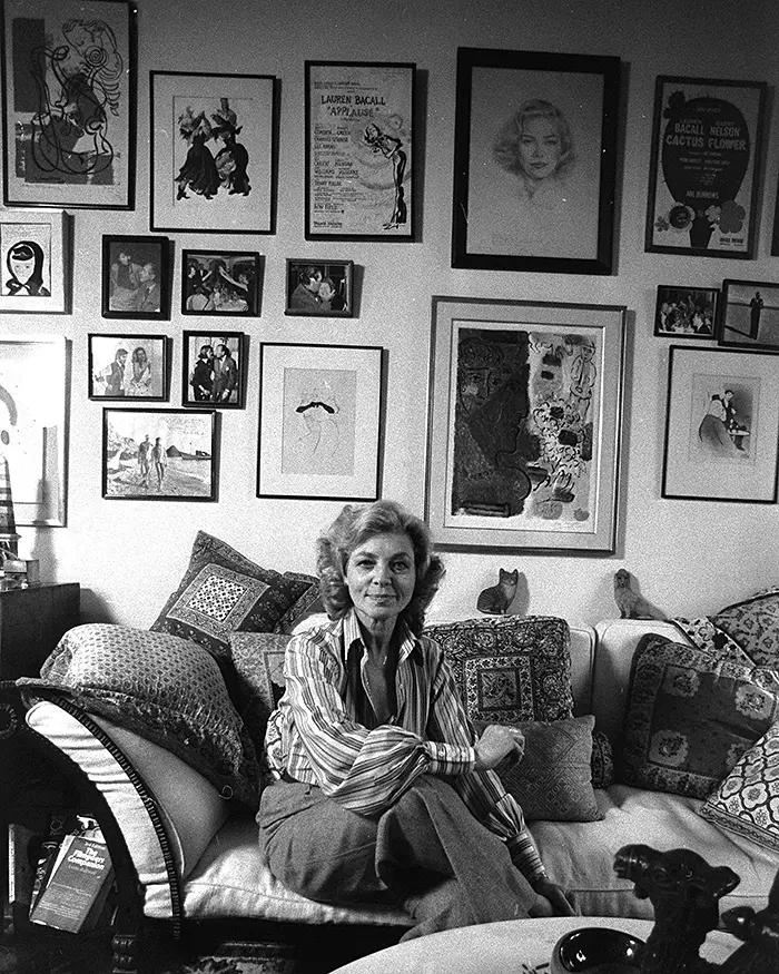 Lauren Bacall Getty Why The apartment is in the Dakota building. Notable residents have included Lauren Bacall (pictured) and John Lennon.