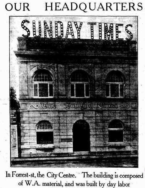 Our Headquarters, The Sunday Times, 26 June 1910, p.1s (new offices for Sunday Times). Tenders, The West Australian, 15 May 1912, p.1 (brick church at Armadale). Battye, J.S., Richard Joseph Dennehy FWAIA, Cyclopedia of Western Australia, Hussey & Gillingham for the Cyclopedia Co.