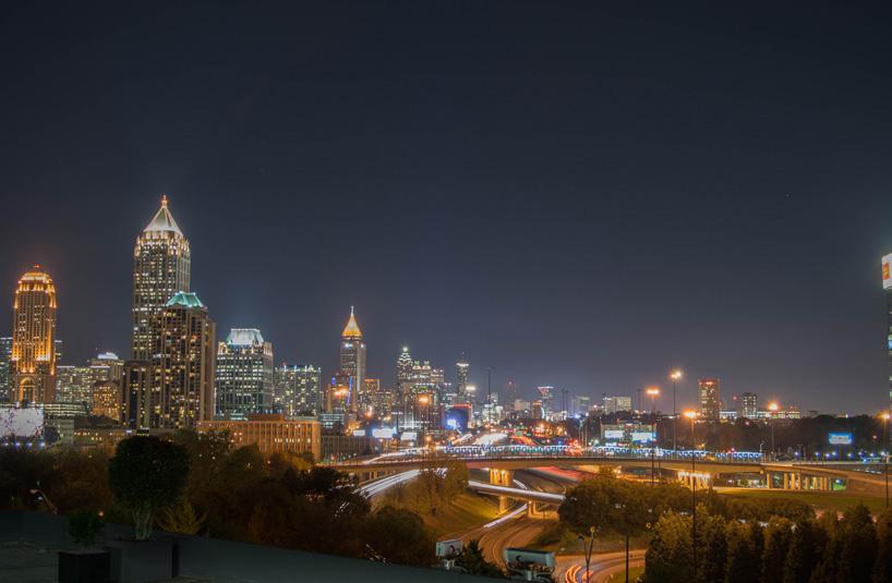 ABOUT THE AREA LOCATION ATLANTA, GEORGIA Home to the busiest and most efficient airport in the