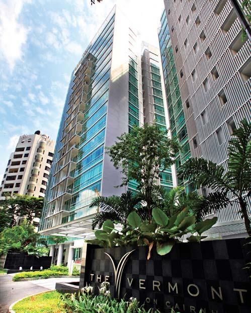 EP18 EDGEPROP MARCH 12, 2018 DEAL WATCH Penthouse at The Vermont on Cairnhill on the market for $6 mil THE EDGE SINGAPORE BY ANGELA TEO A 2,643 sq ft penthouse at the 158-unit, freehold The Vermont