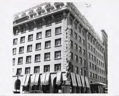 Appeals Brief 2/15/2017 501 GEARY ST 2 This site has existed as a hotel since its completion in 1908 as the Bellevue Hotel and as the Hotel Monaco following a major restoration and renovation in 1995.
