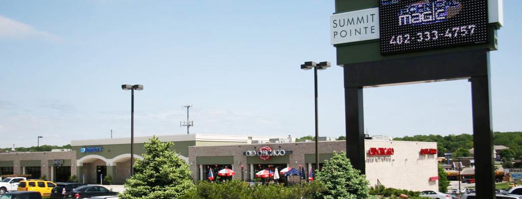 COMMERCIAL FOR LEASE SUMMIT POINTE 2615-43 S. 144 th St. & 14126-58 W. Center Rd. Omaha, Nebraska $15.