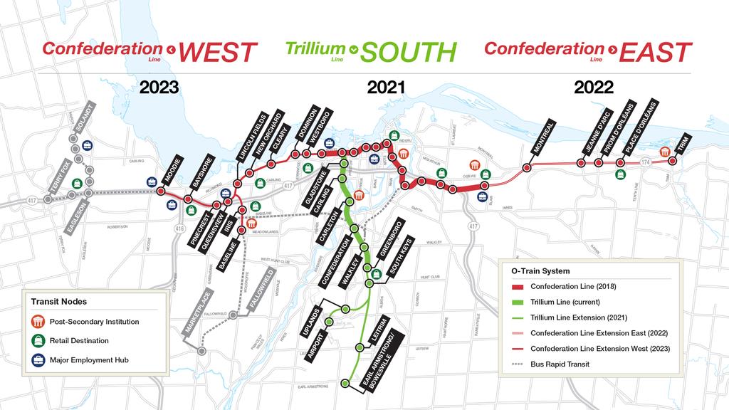 UNLOCKING THE VALUE OF TRANSIT-ORIENTED ASSETS OTTAWA HIGHLIGHTS: SELECTED HIGH DENSITY LOCATIONS 2 1 Selected Ottawa RioCan