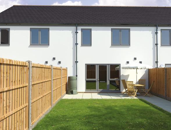 Normandy Way, St Leonards, Ringwood, BH24 2FJ Plots 197, 198, 199 Three bed terrace house These new homes come complete with: Range of kitchen units including worktops, floor units and eye level