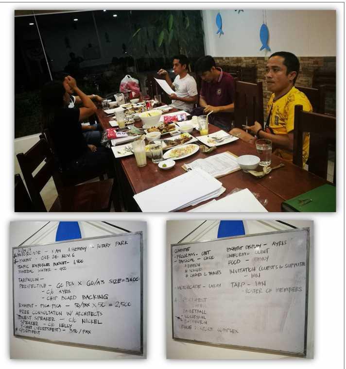The North Davao Chapter held its 6 th Board Meeting last October 6, 2017 at Fisher s Café, Apokon Road, Tagum City.