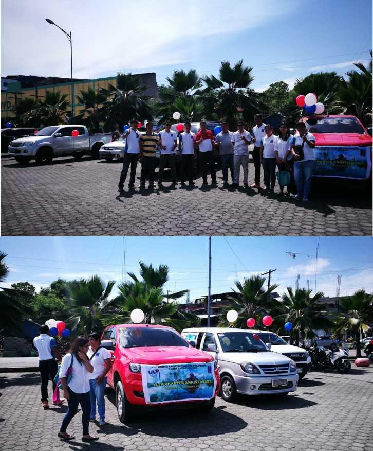 Th UAP North Davao Celebrated its 11th Chapter Anniversary last October 24- November 5, 2017. To Start off the celebration, they a Motorcade around the city Of Tagum on Oct. 24 at 9:30 am.