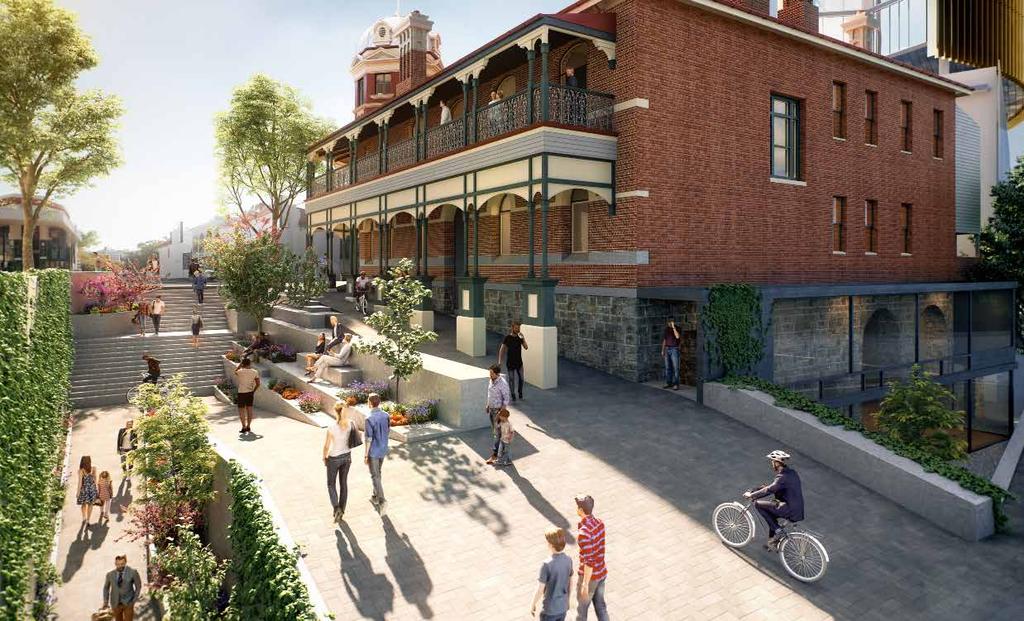 ROYAL GEORGE HOTEL REVITALISATION Proposed Public Realm Reinvigoration In addition, Saracen Properties is proposing to revitalise the public realm surrounding the Royal George.