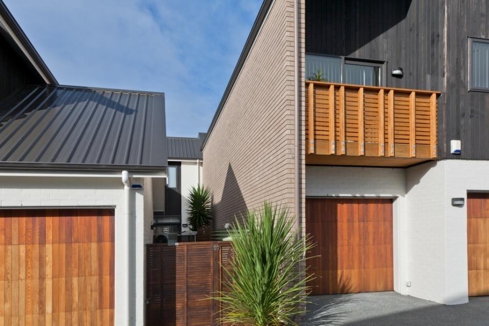 GETTING IT RIGHT OUTDOOR SPACES. The courtyard is not overlooked by the neighbouring houses.