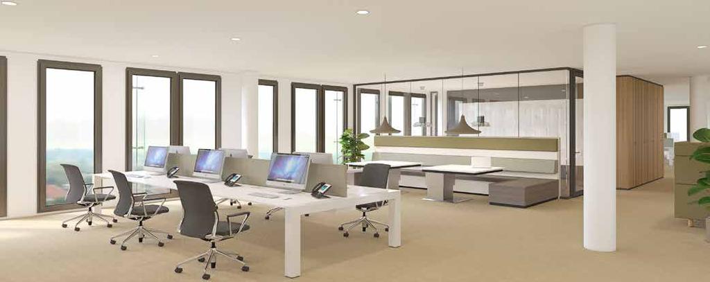 style of business. With floors up to 1,600 sq. m, nfinity offers large transparant office floors for companies that embrace The New World of Working.
