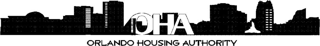 ORLANDO HOUSING AUTHORITY REQUEST FOR PROPOSALS for FOR-SALE HOUSING FEASIBILITY STUDY at CARVER PARK, ORLANDO, FLORIDA OHA RFP #FYE16-3226 September 8, 2016 ORLANDO HOUSING