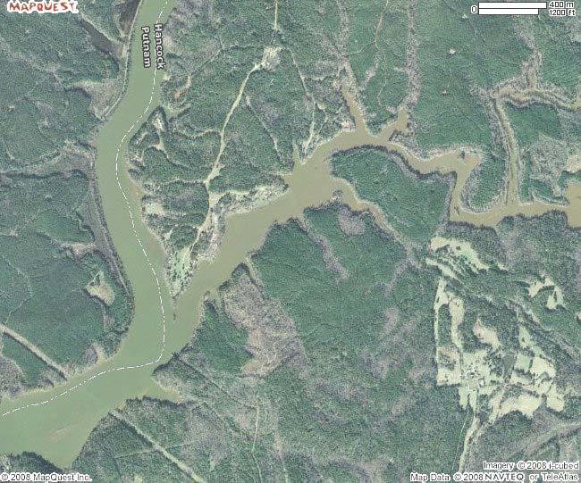 Aerial Photographs The Sanctuary on Lake Sinclair 600 +/-