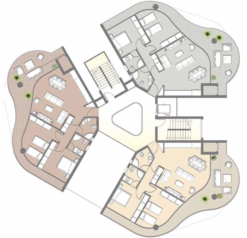 FLOOR PLANS TYPICAL FLOOR A Lakeview 375 x 357 357 x 3 460 x 500 001 360 x 30 30 x 360 00 003 440 x 80 80 x 440 595 x 490 530 x 500 Seaview APARTMENT 101/10/103/401/40/403 01/0/03 501/50/503 701/70